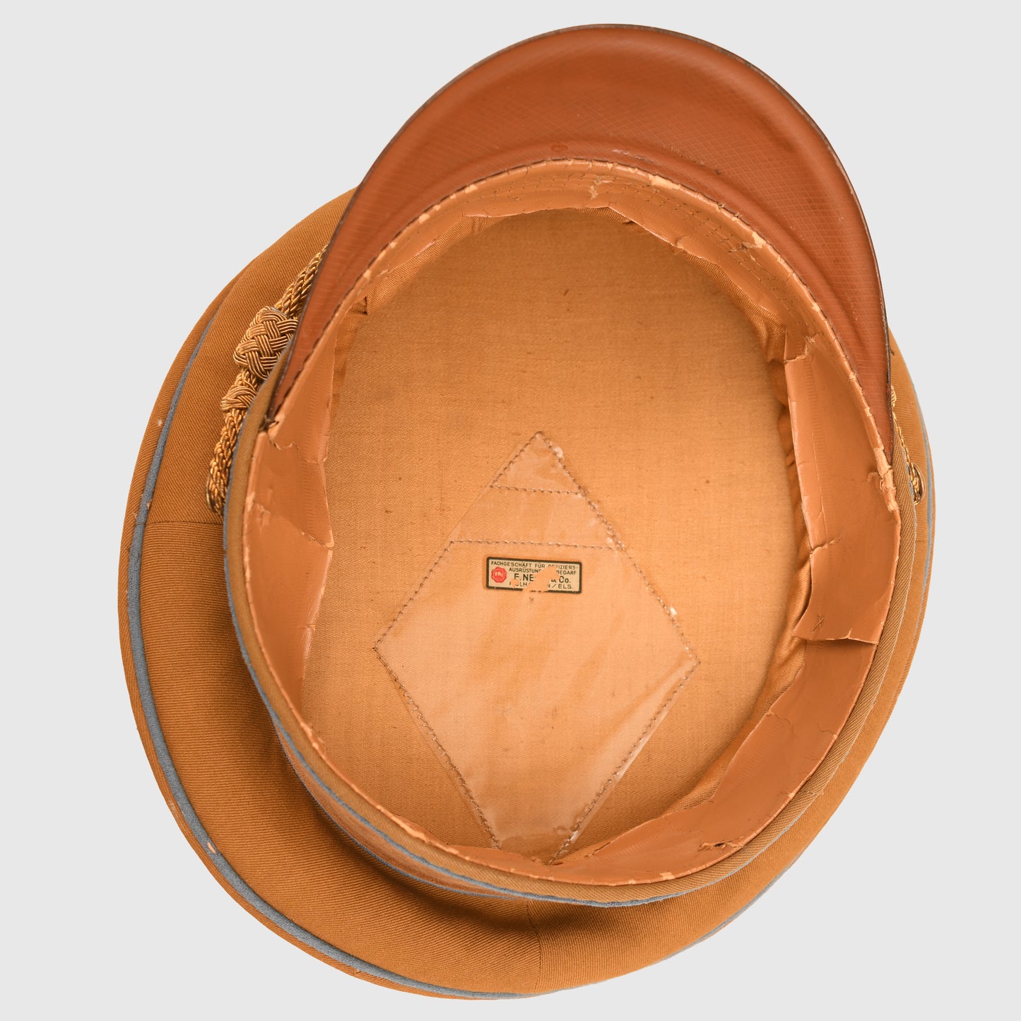 GERMAN WWII NSDAP ORTS GROUP LEVEL OFFICIALS VISOR CAP