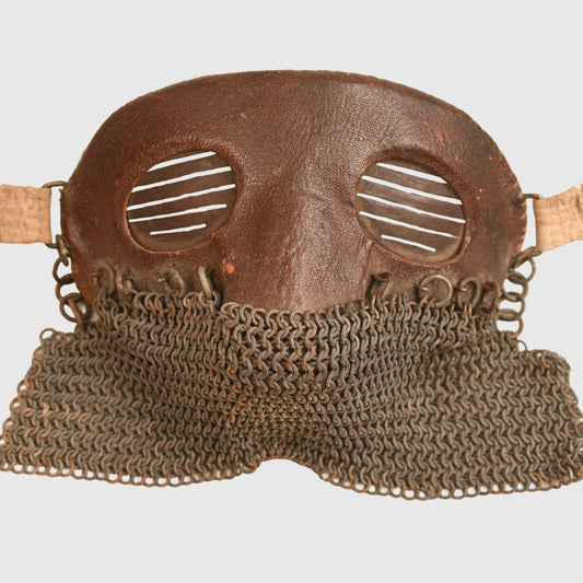 BRITISH WWI TANK CREW PROTECTIVE FACE MASK