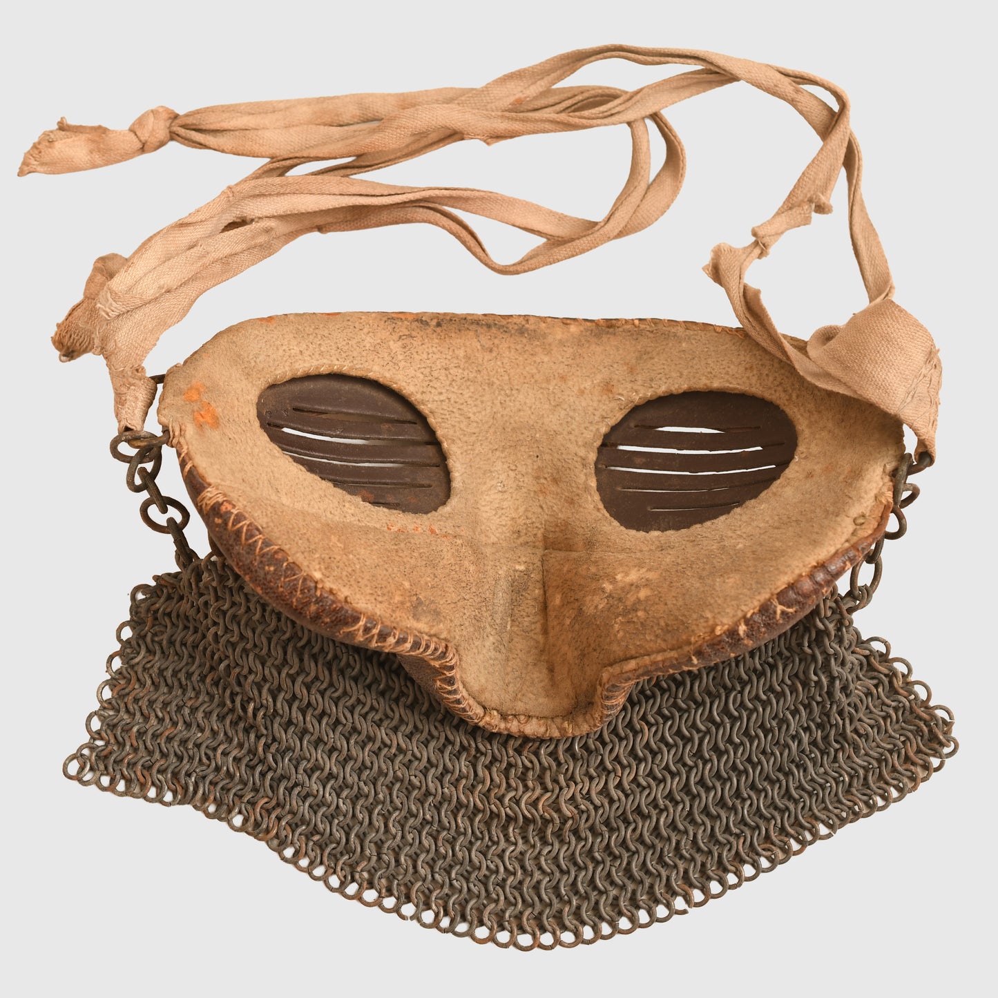 BRITISH WWI TANK CREW PROTECTIVE FACE MASK