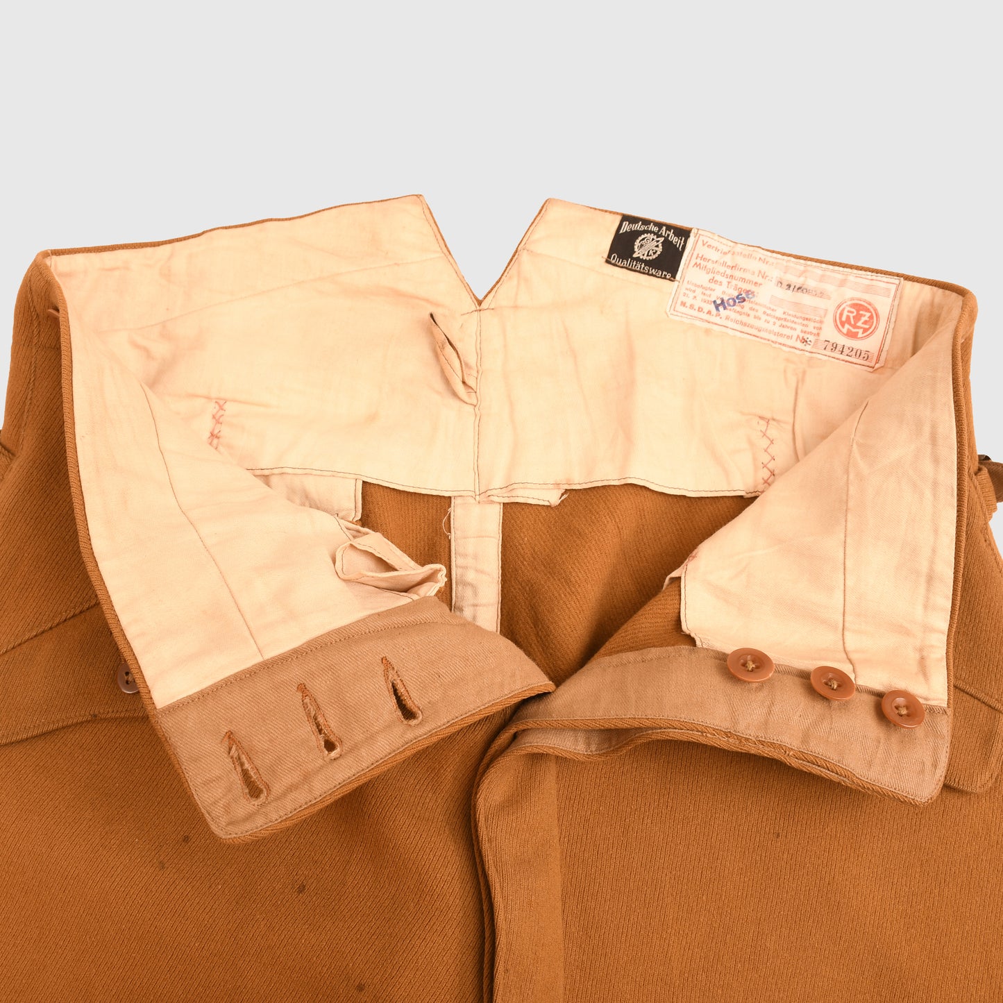 GERMAN WWII GAULEITUNG AMTSLEITER GREATCOAT AND BREECHES