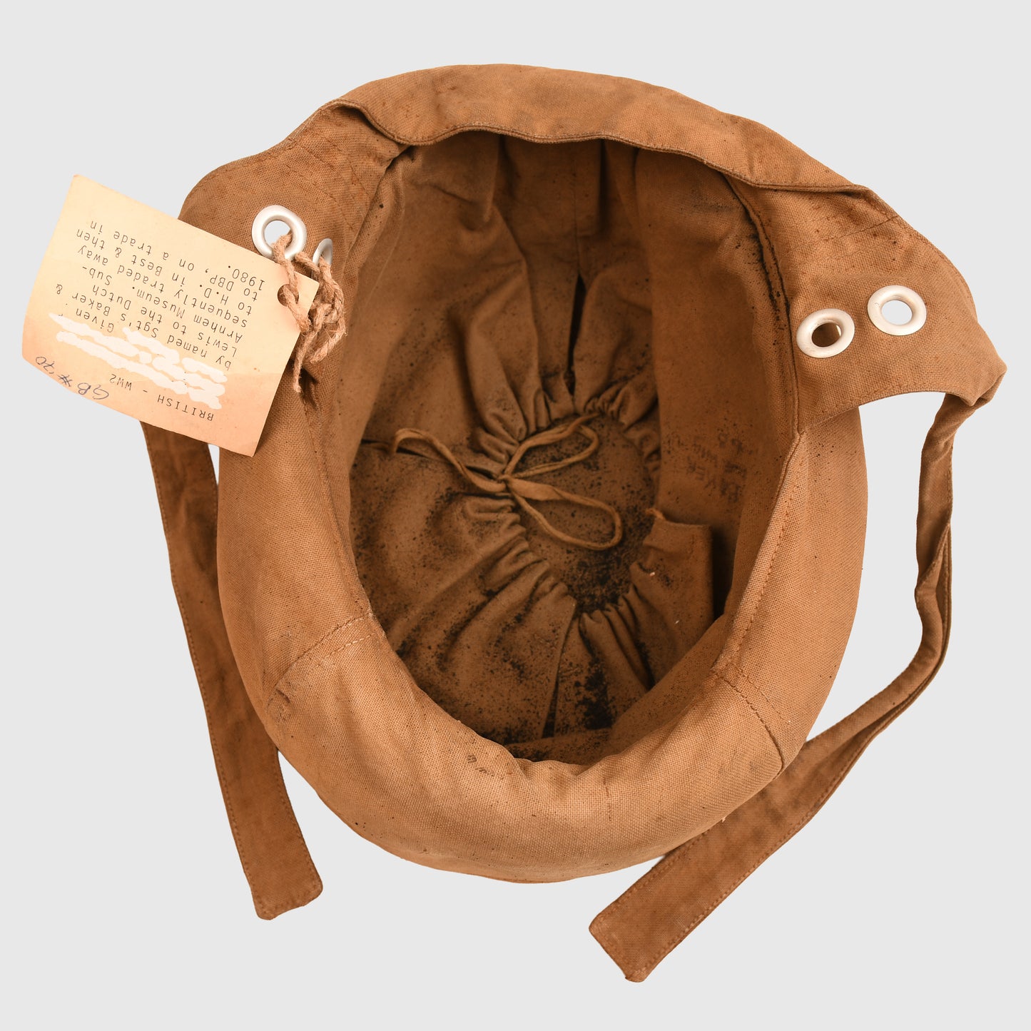 BRITISH WWII PARATROOPER TRAINING HELMET