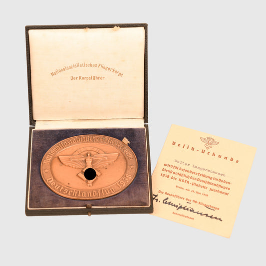 GERMAN WWII NSFK AWARD - NUMBERED 4132