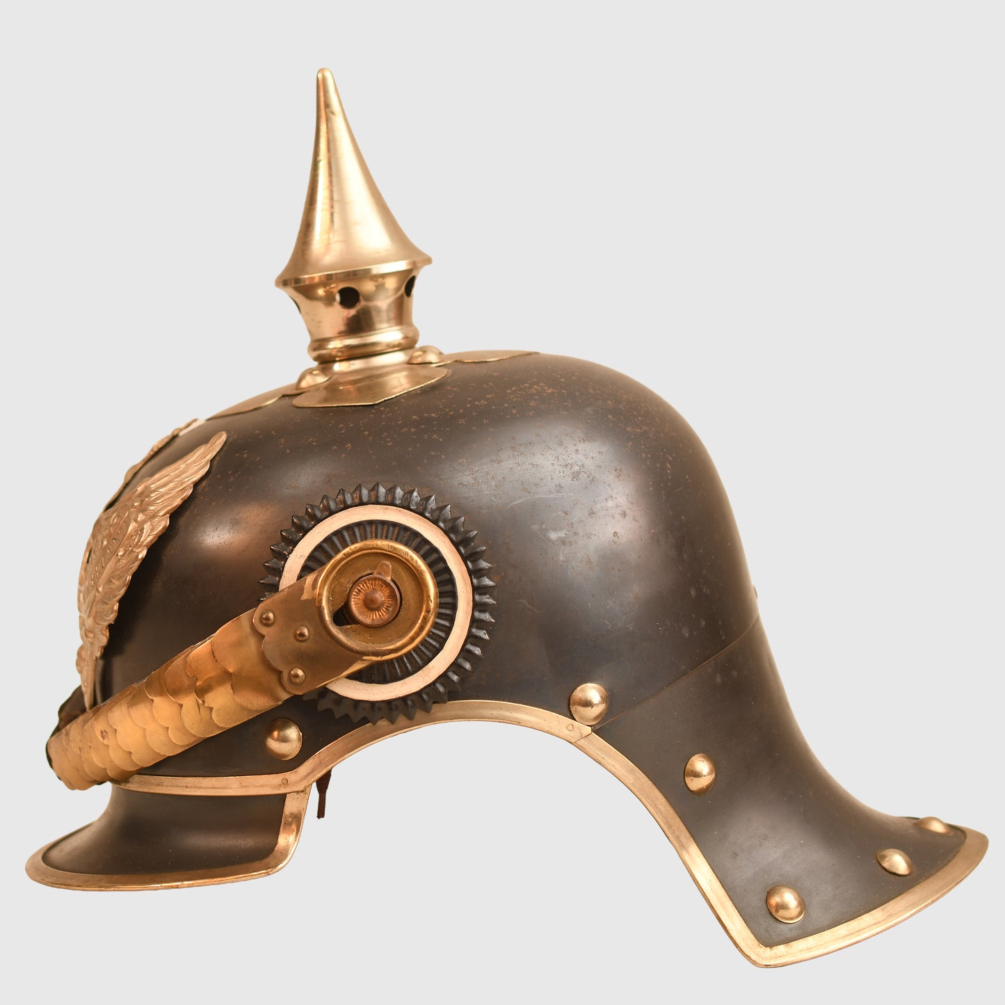 German WWI Jäger zu Pferde Regiment 1-7 Enlisted Ranks Helmet