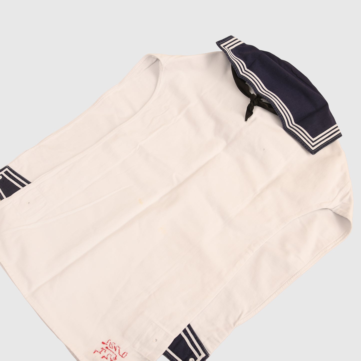 German WWII Kriegsmarine All White Summer Uniform, Identified