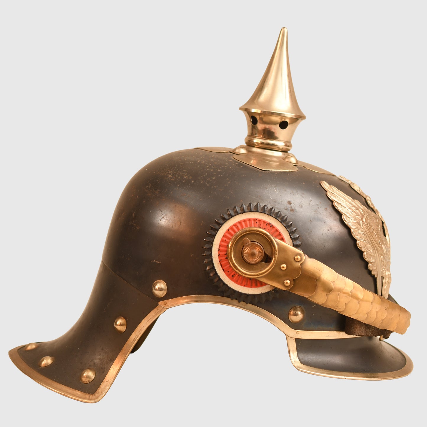 German WWI Jäger zu Pferde Regiment 1-7 Enlisted Ranks Helmet