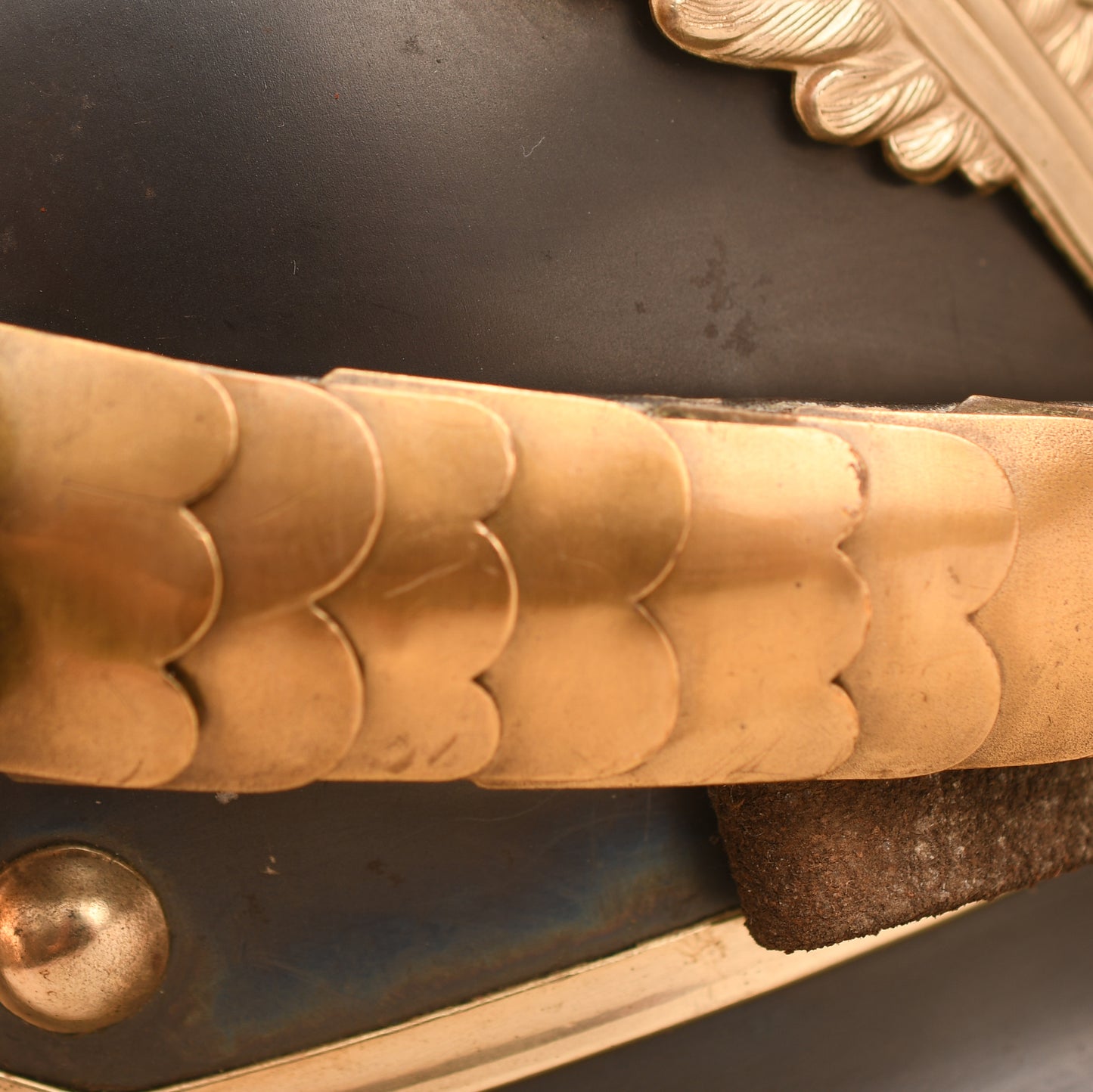 German WWI Jäger zu Pferde Regiment 1-7 Enlisted Ranks Helmet