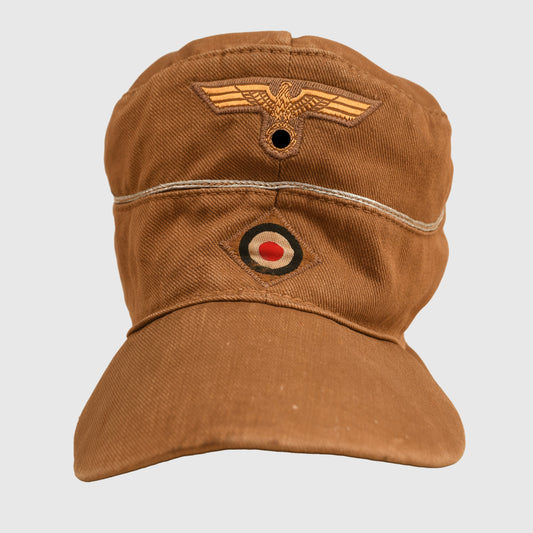 German WWII Kriegsmarine Officers Tropical M.41 Field Cap