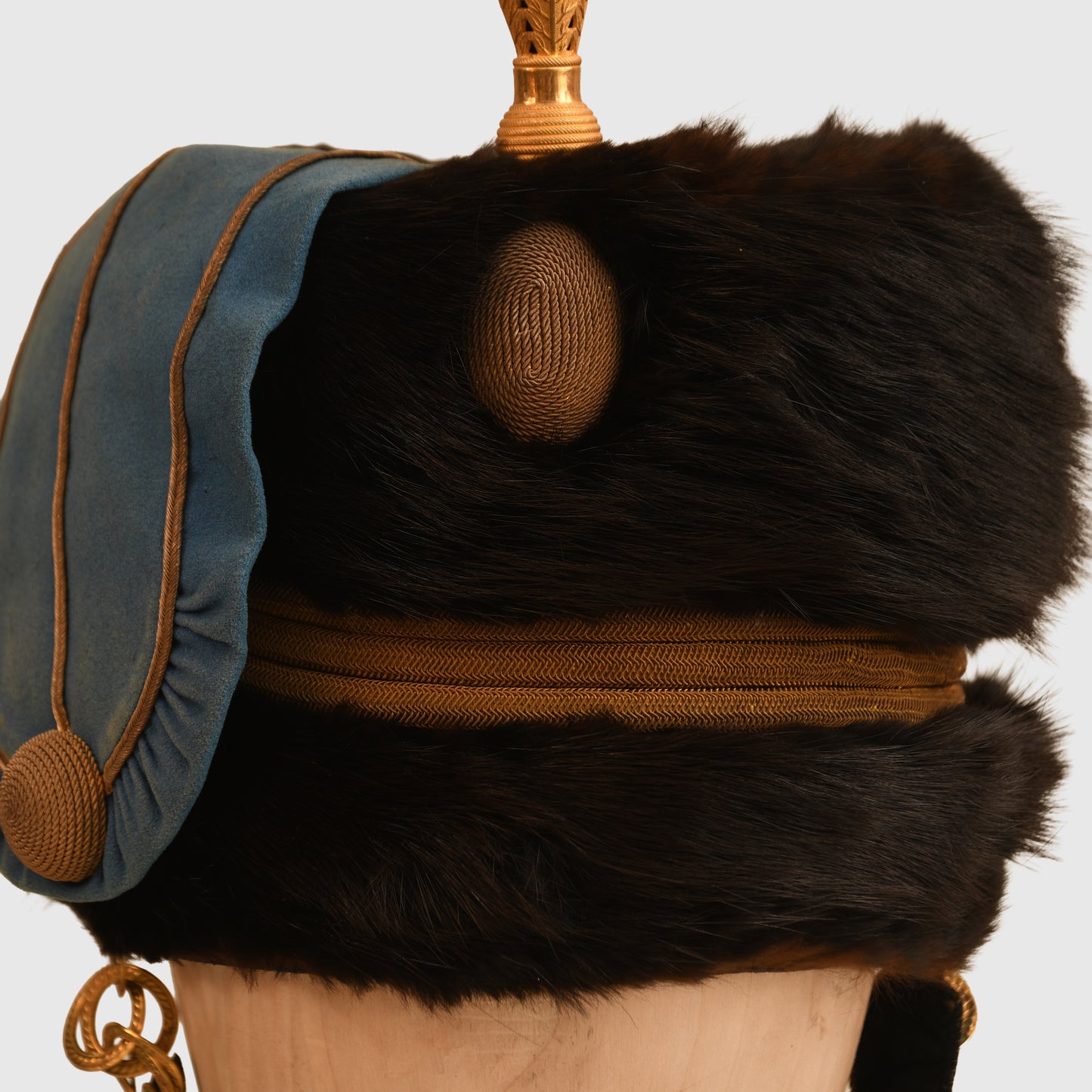 Pre-WWI British 3rd (The King’s Own) Hussars Officer's Busby