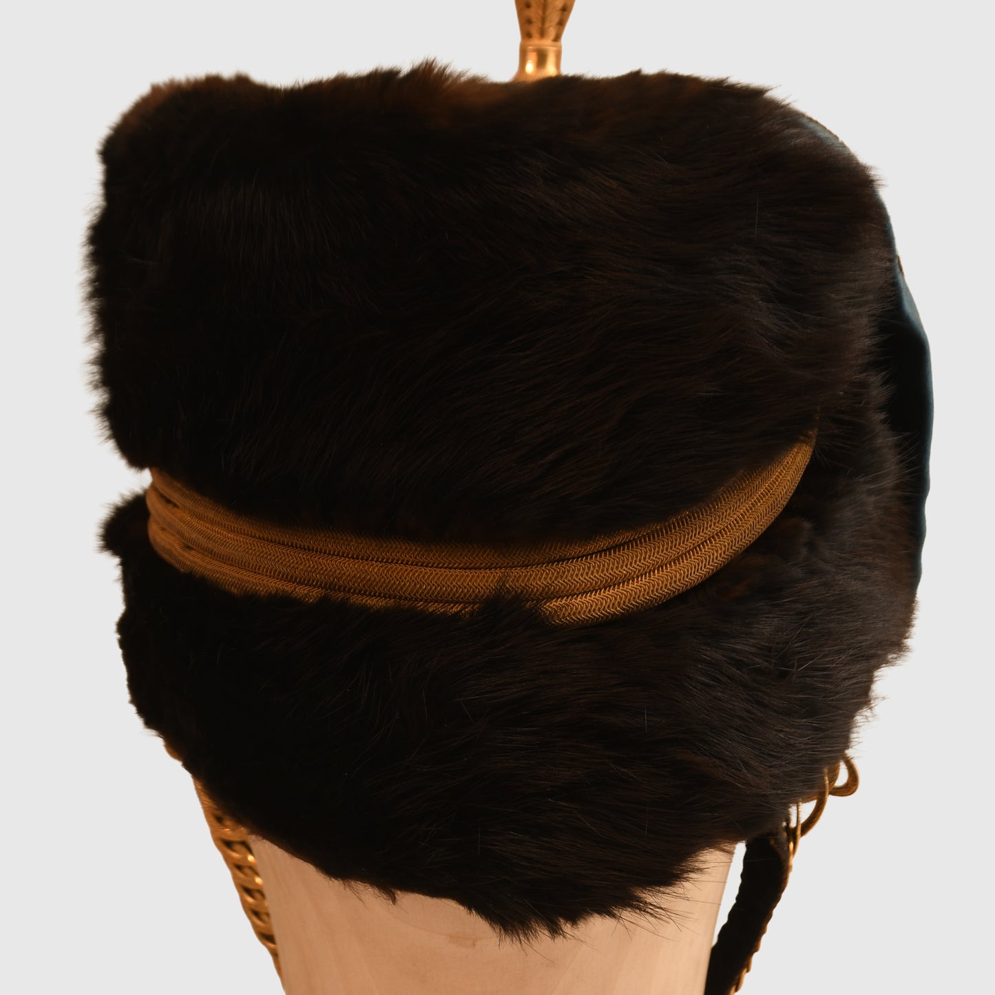 Pre-WWI British 3rd (The King’s Own) Hussars Officer's Busby