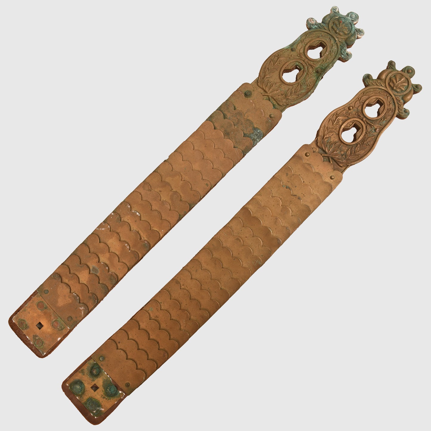 BRITISH HOUSEHOLD CAVALRY BREAST AND BACK PLATE SCALES