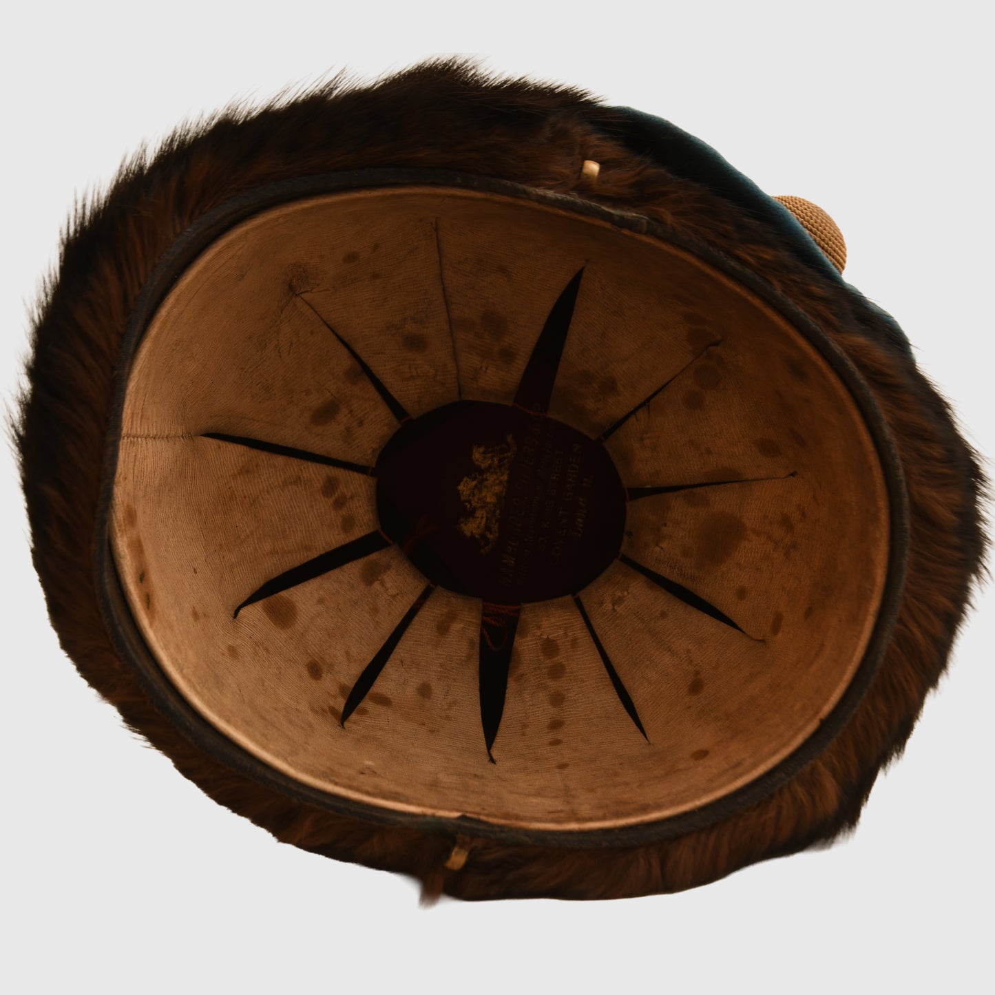 Pre-WWI British 3rd (The King’s Own) Hussars Officer's Busby