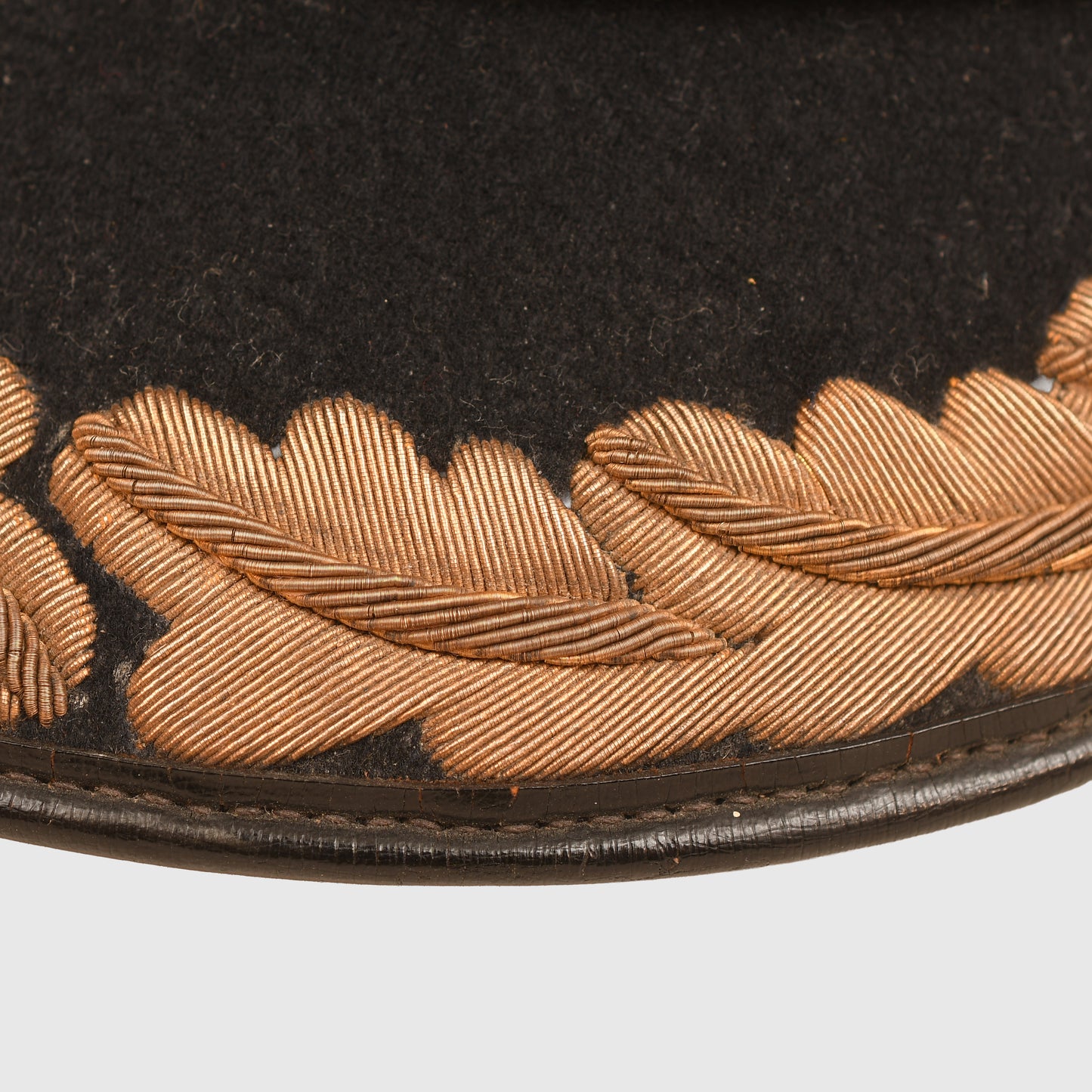 BRITISH WWII ROYAL NAVAL CAPTAIN AND ABOVE BLUE TOP CAP