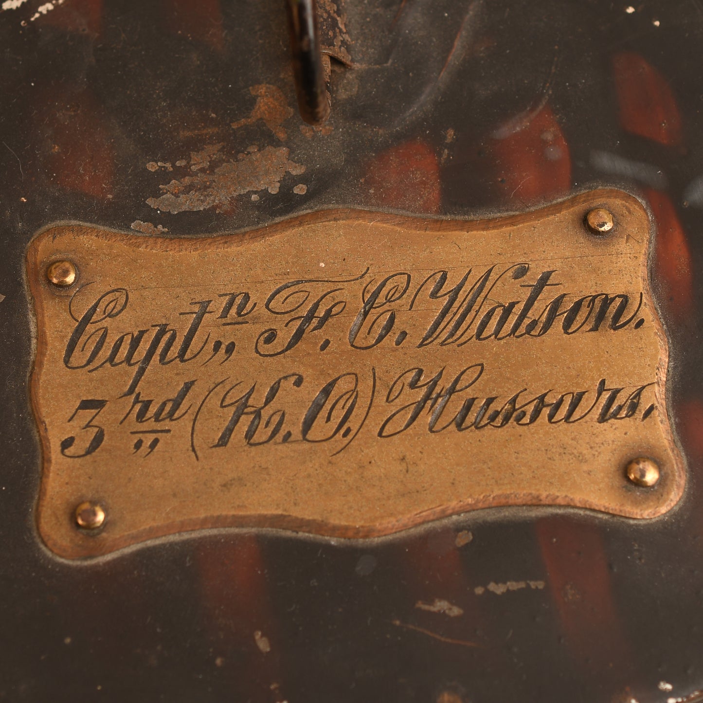 Pre-WWI British 3rd (The King’s Own) Hussars Officer's Busby