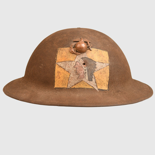 U.S.A. WWI U.S. Marine Corps Brodie Helmet