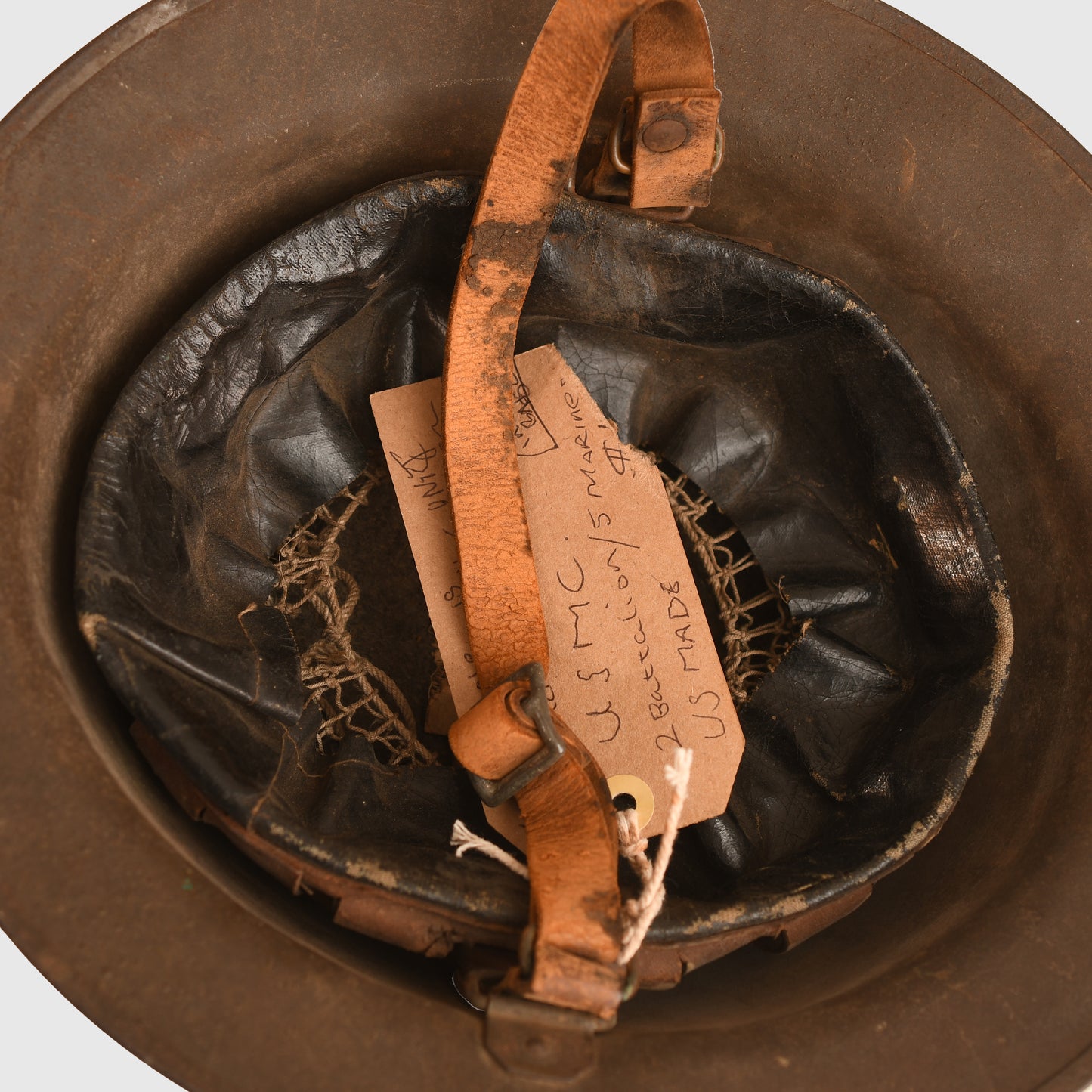U.S.A. WWI U.S. Marine Corps Brodie Helmet