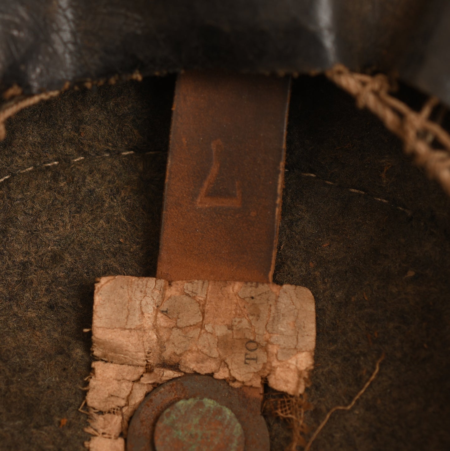 U.S.A. WWI U.S. Marine Corps Brodie Helmet