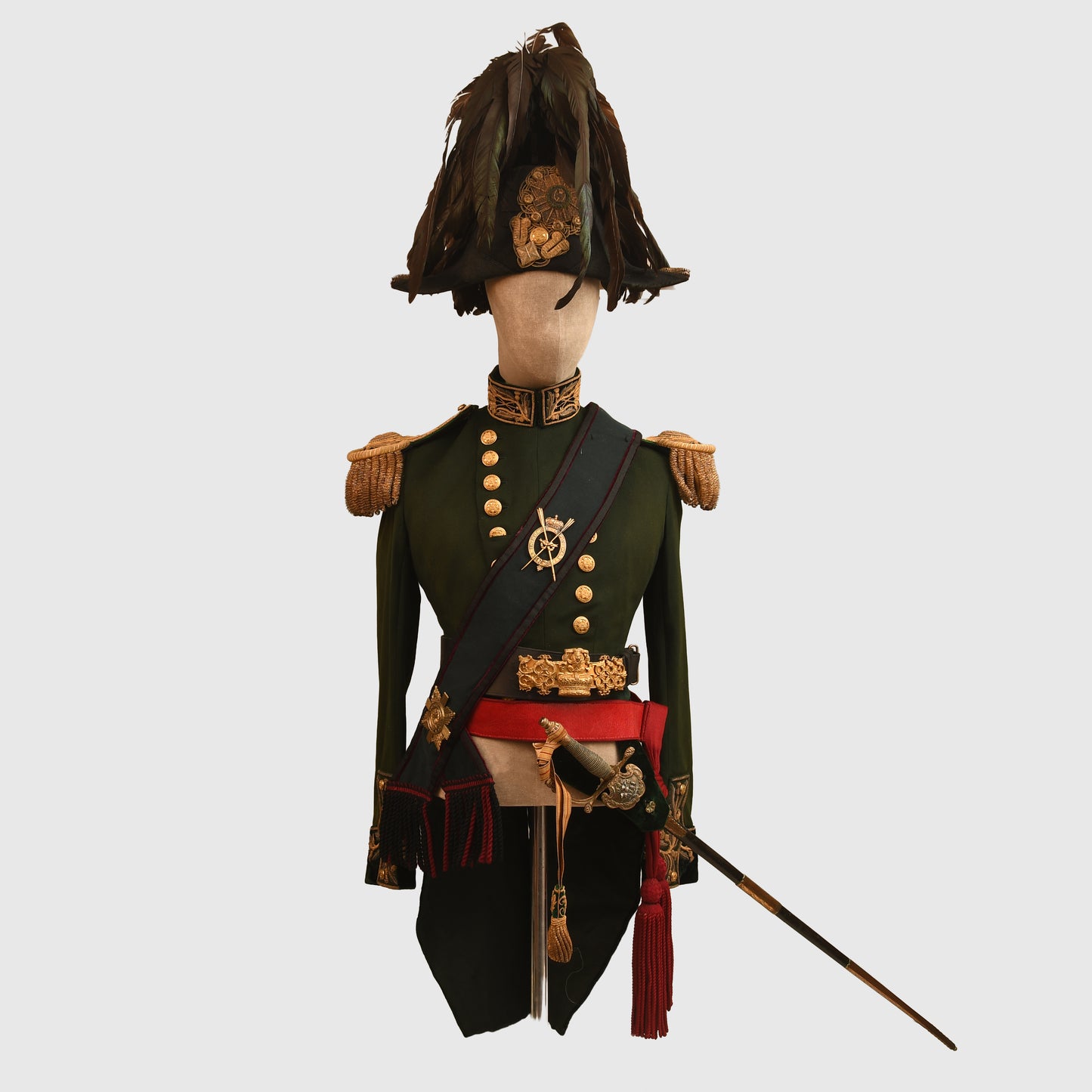 Pre-1870 British Royal Company of Archers Complete Uniform with Sword
