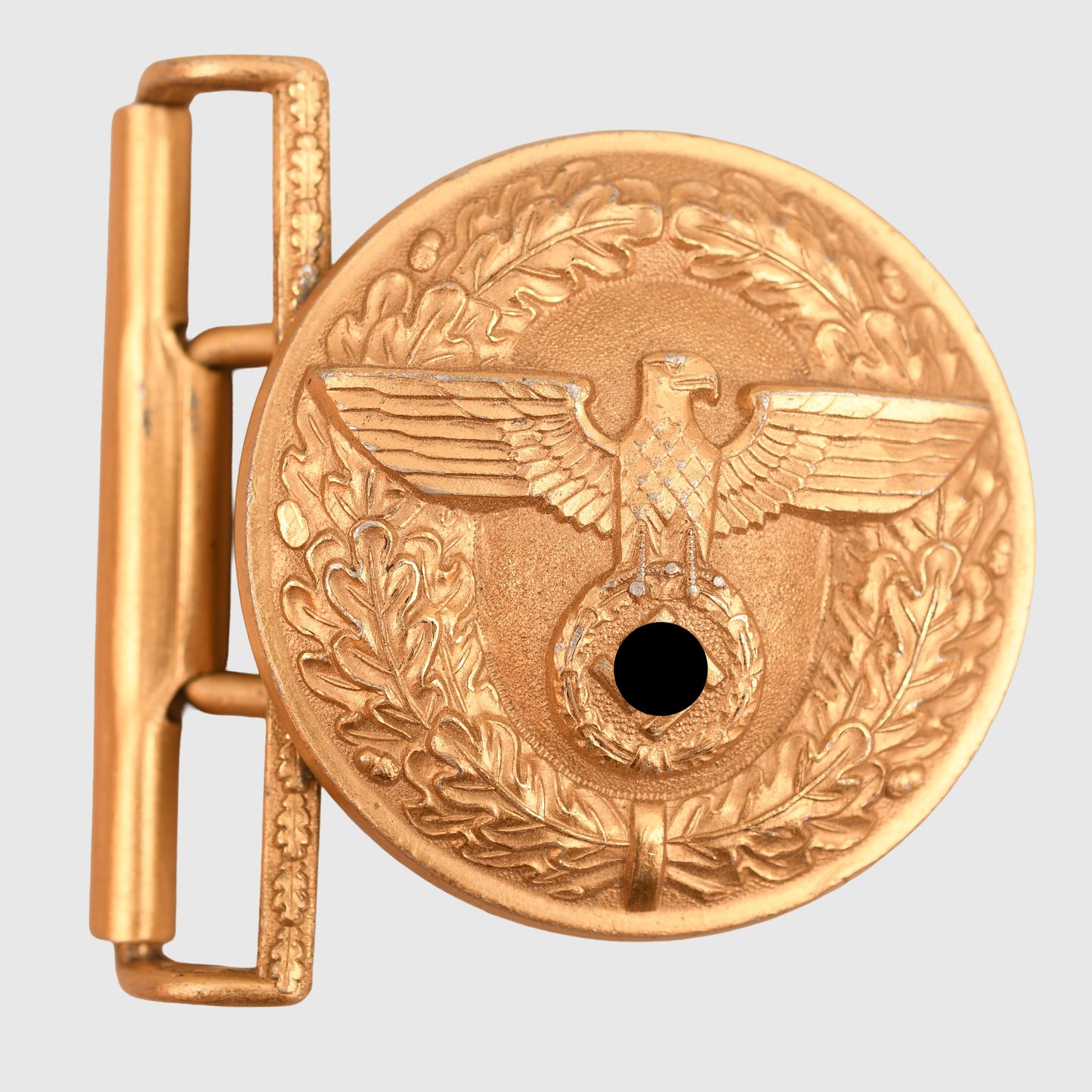 GERMAN WWII POLITICAL LEADERS BELT BUCKLE