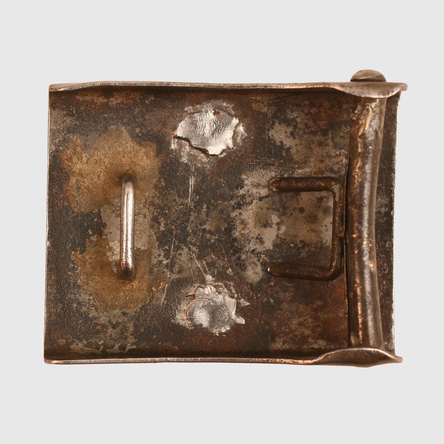 GERMAN WWI MECKLENBURG SCHWERIN ENLISTED RANKS STEEL BELT BUCKLE