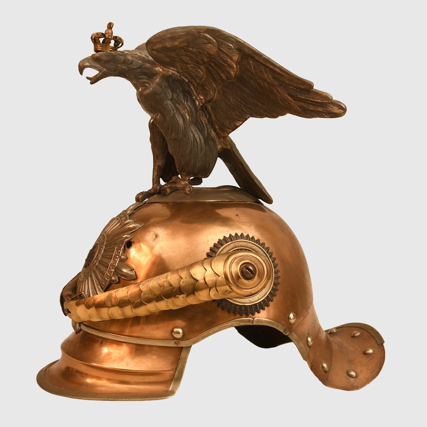 German Pre-WWI Garde du Corps NCO Rank Helmet