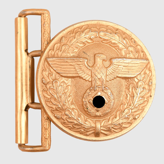 GERMAN WWII NSDAP POLITICAL LEADERS BELT BUCKLE
