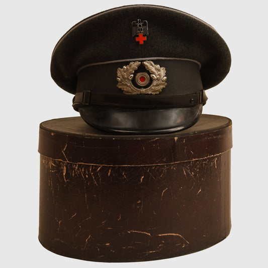 German WWII Red Cross Officials Visor Cap