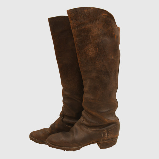 GERMAN WWI HUSSAR OR JAGER ZU PFERDE ENLISTED MANS BOOTS
