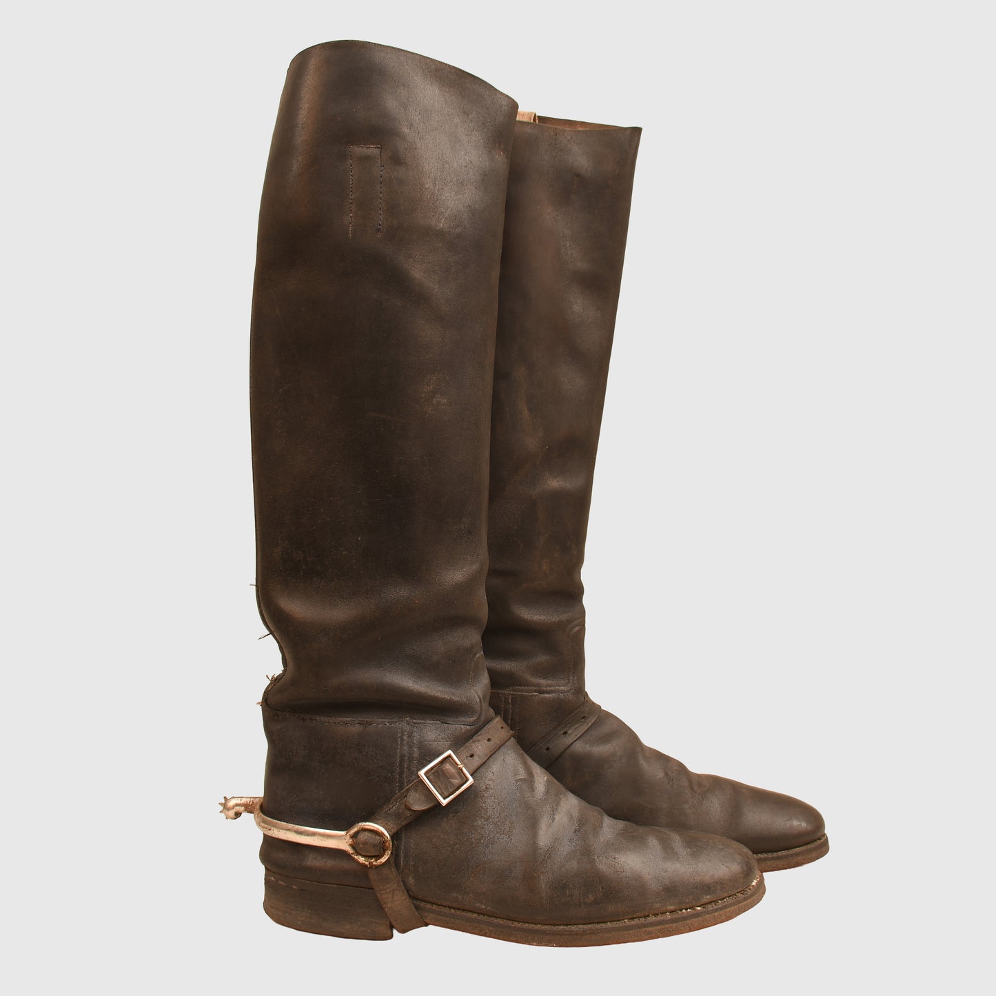 GERMAN WWI OFFICERS CAVALRY BOOTS IDENTIFIED