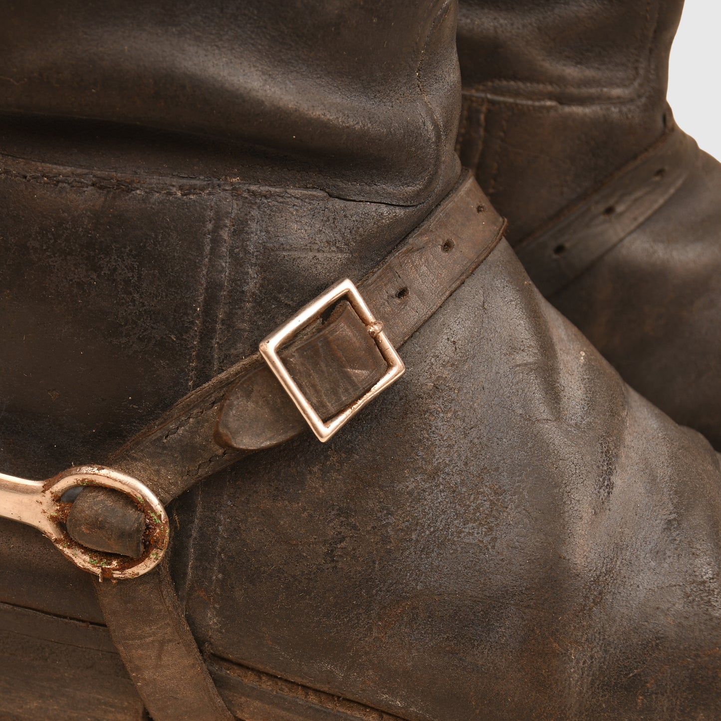 GERMAN WWI OFFICERS CAVALRY BOOTS IDENTIFIED
