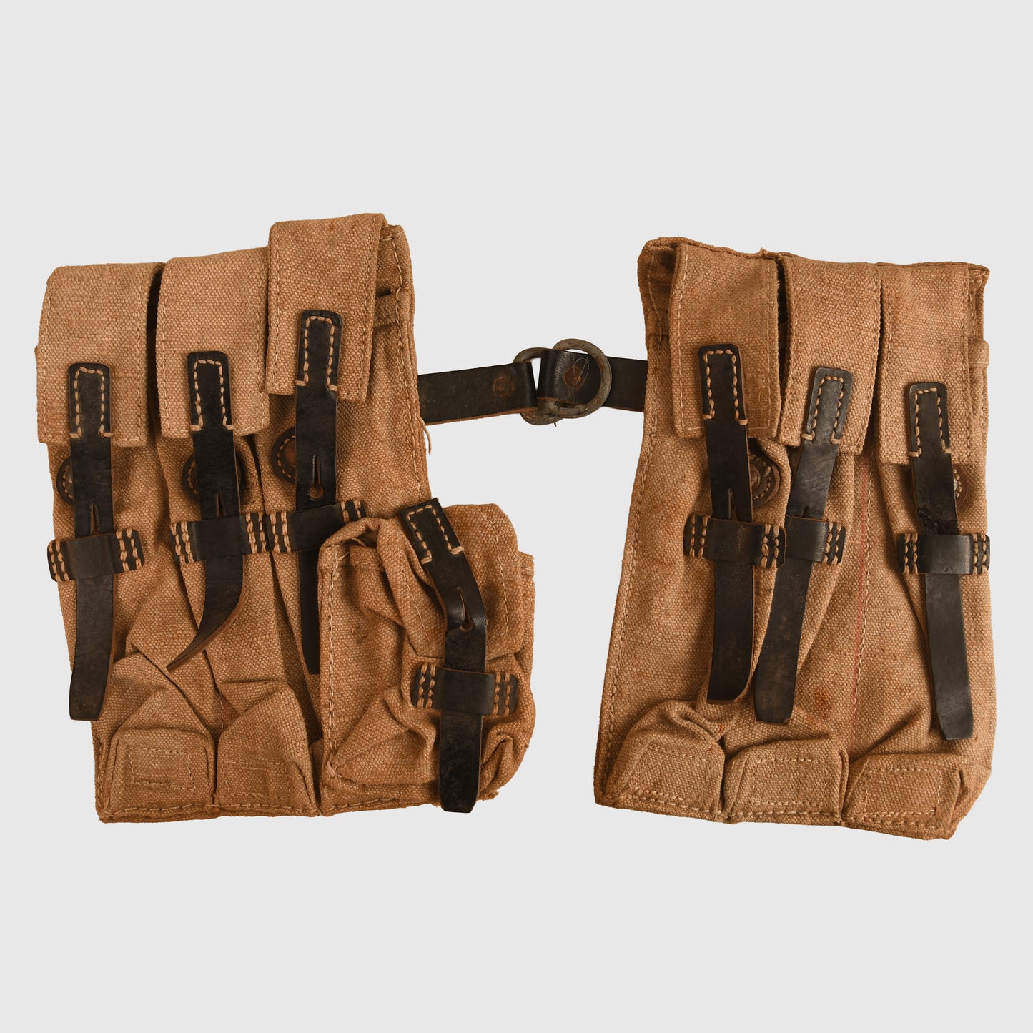 German WWII Pair of MP40 Pouches
