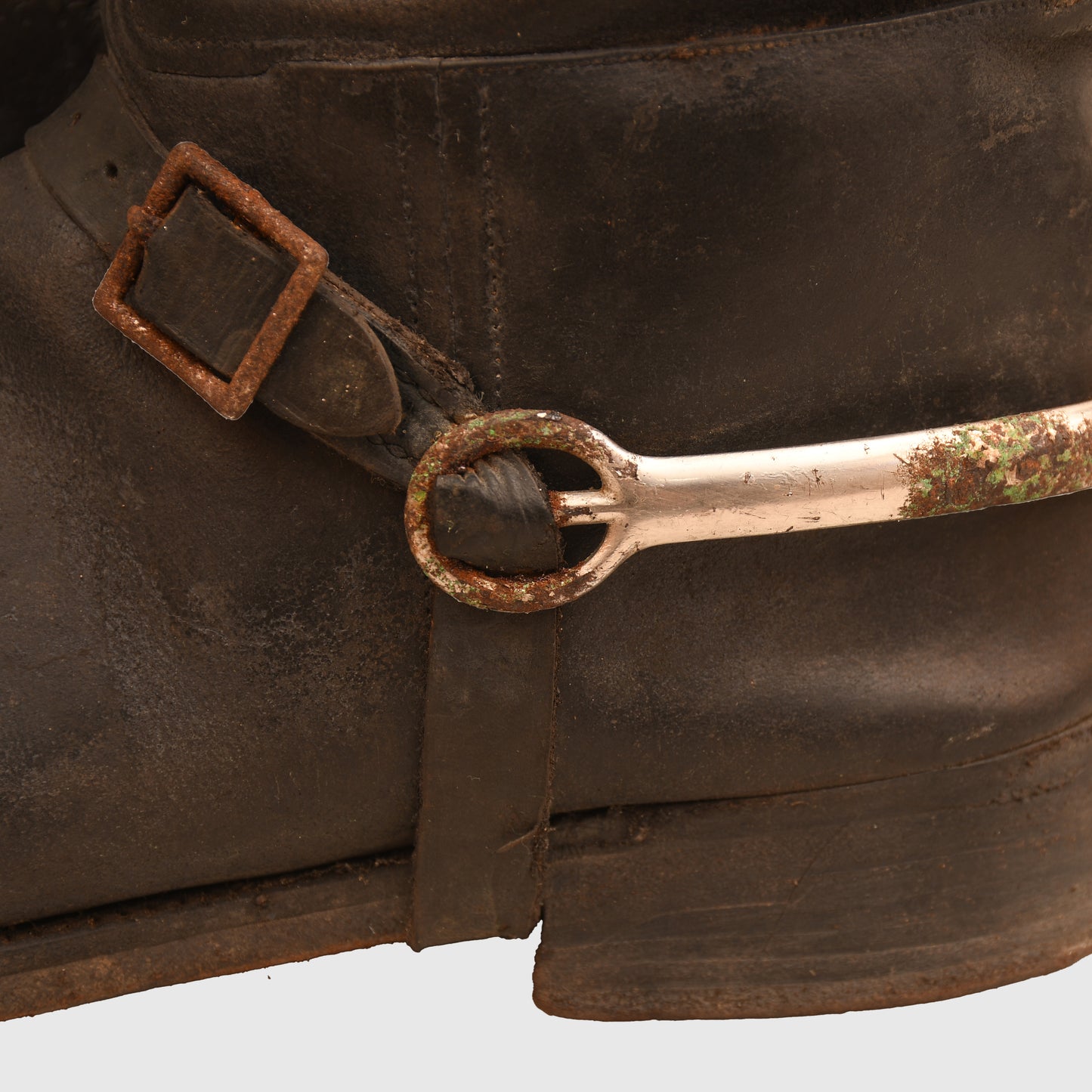 GERMAN WWI OFFICERS CAVALRY BOOTS IDENTIFIED