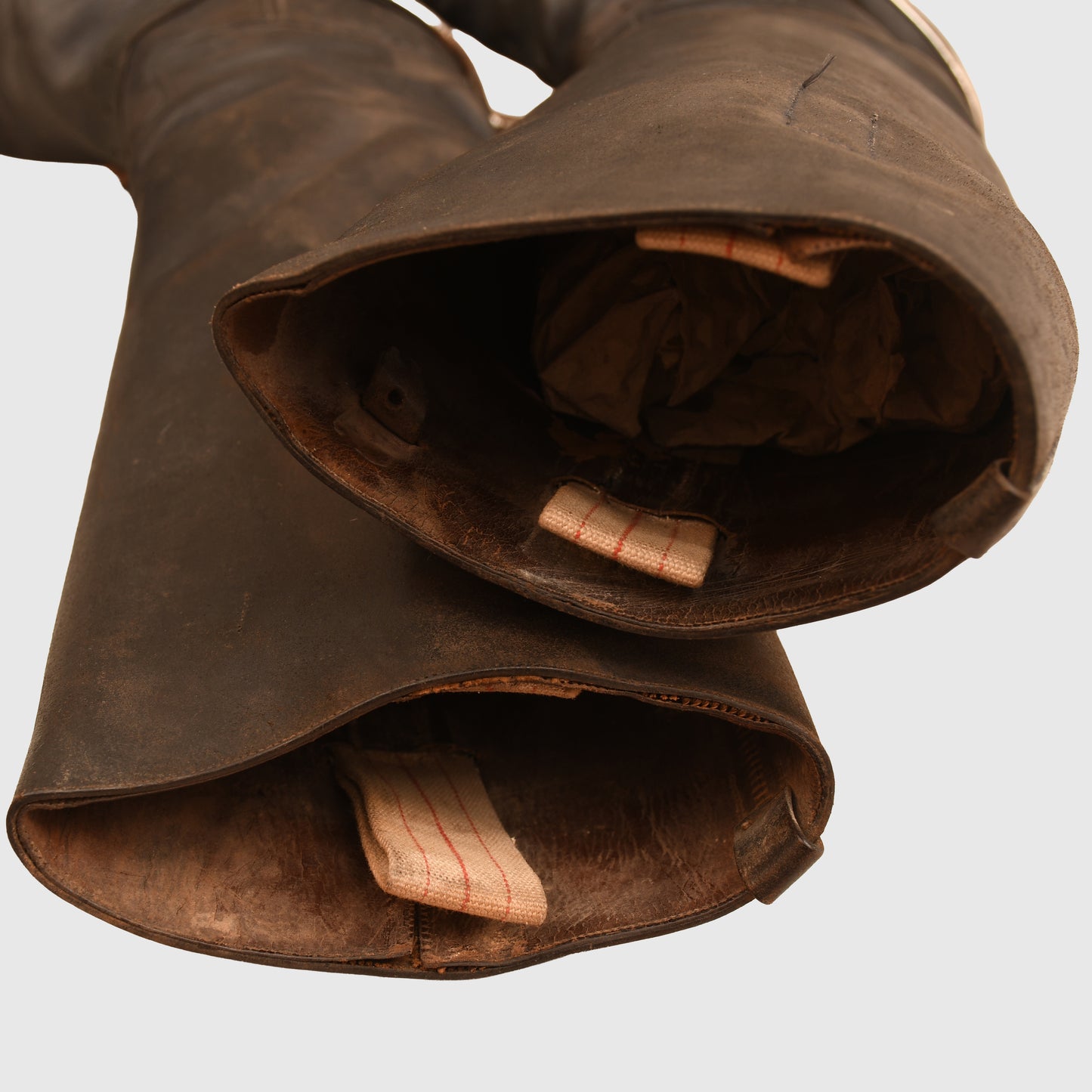 GERMAN WWI OFFICERS CAVALRY BOOTS IDENTIFIED