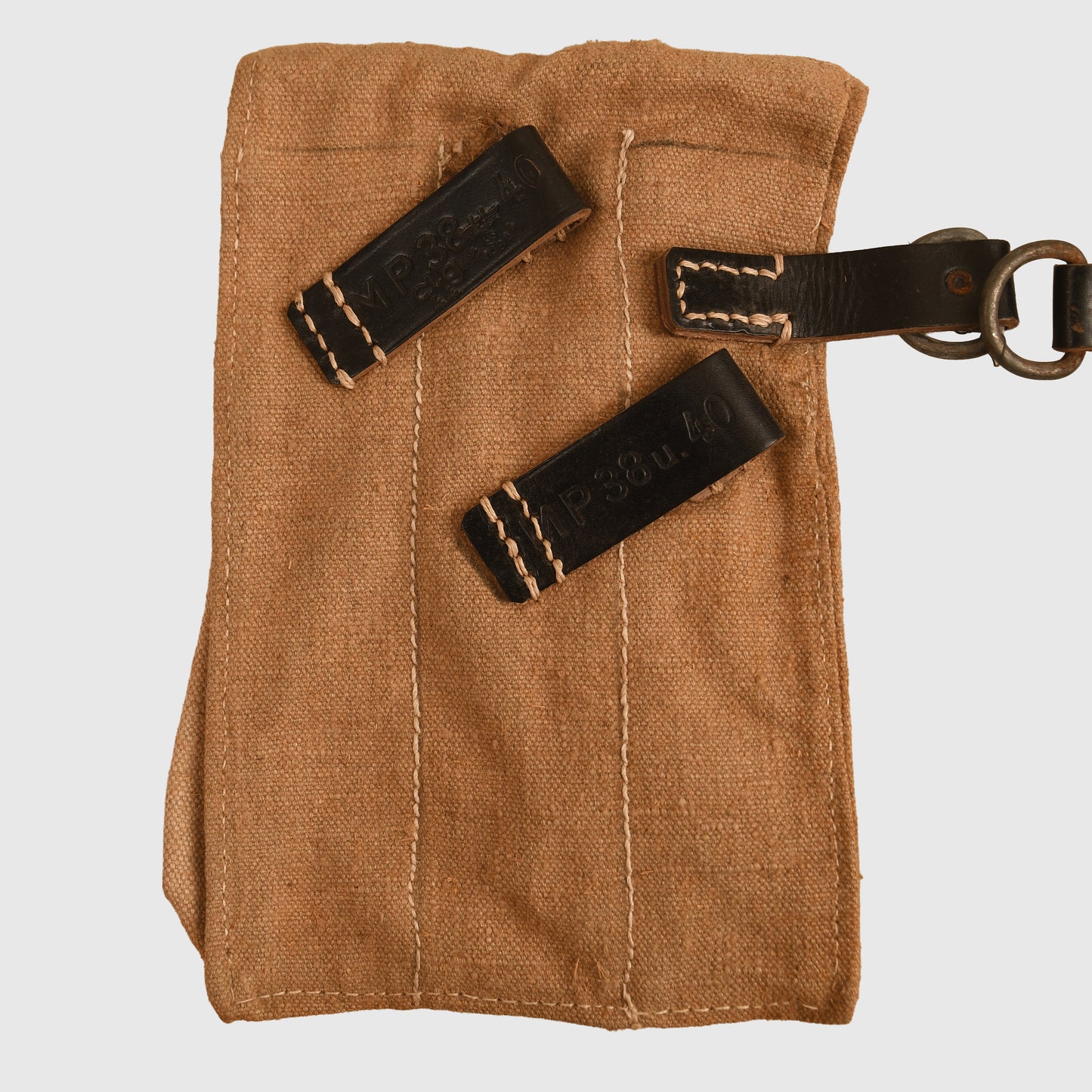 German WWII Pair of MP40 Pouches
