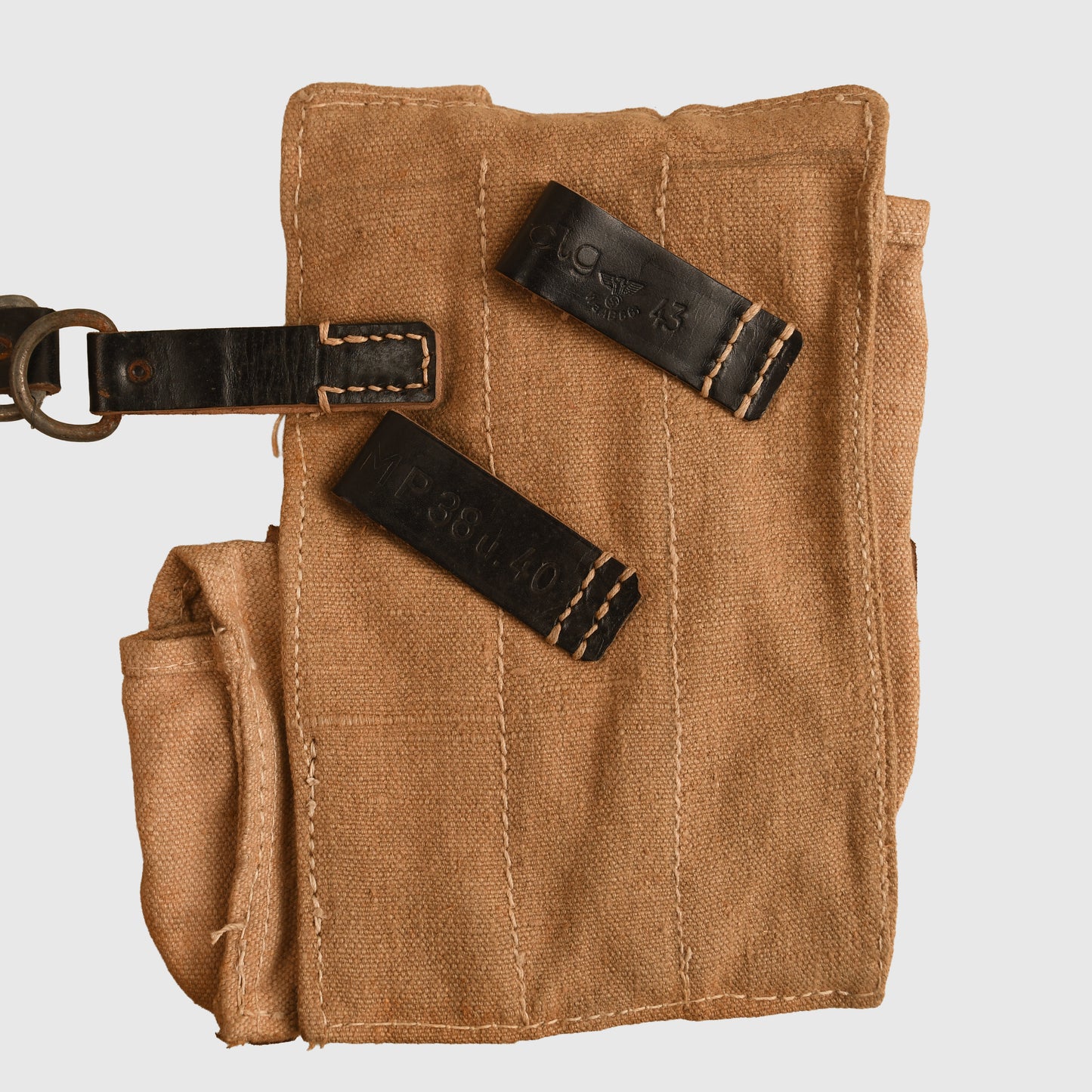 German WWII Pair of MP40 Pouches