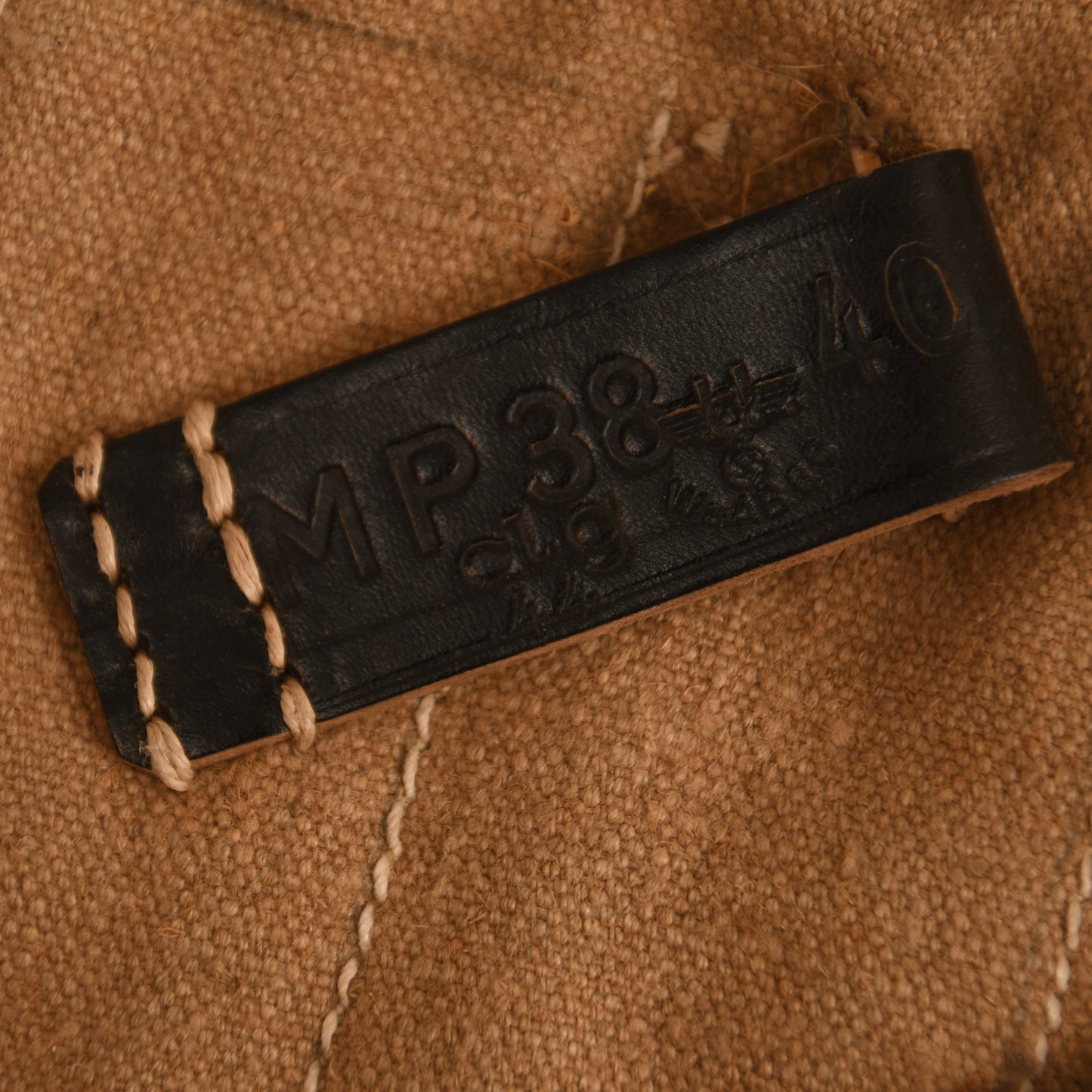German WWII Pair of MP40 Pouches