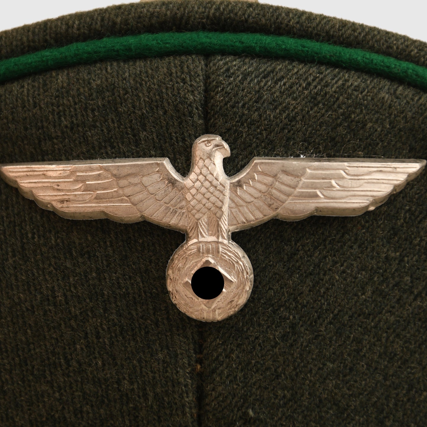 German WWII Army Mountain Trooper Officers Visor Cap