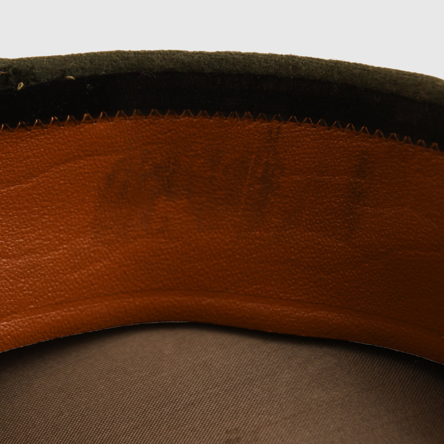 German WWII Army Mountain Trooper Officers Visor Cap