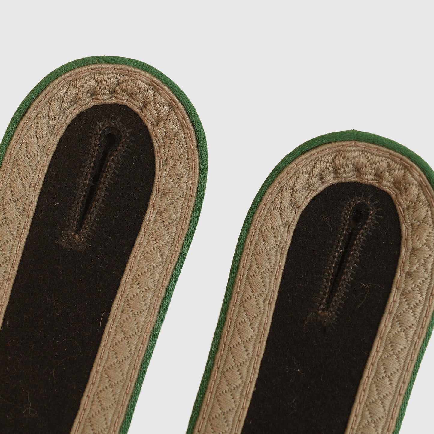 German WWII Waffen SS Unterscharführer Mountain Troops Shoulder Boards