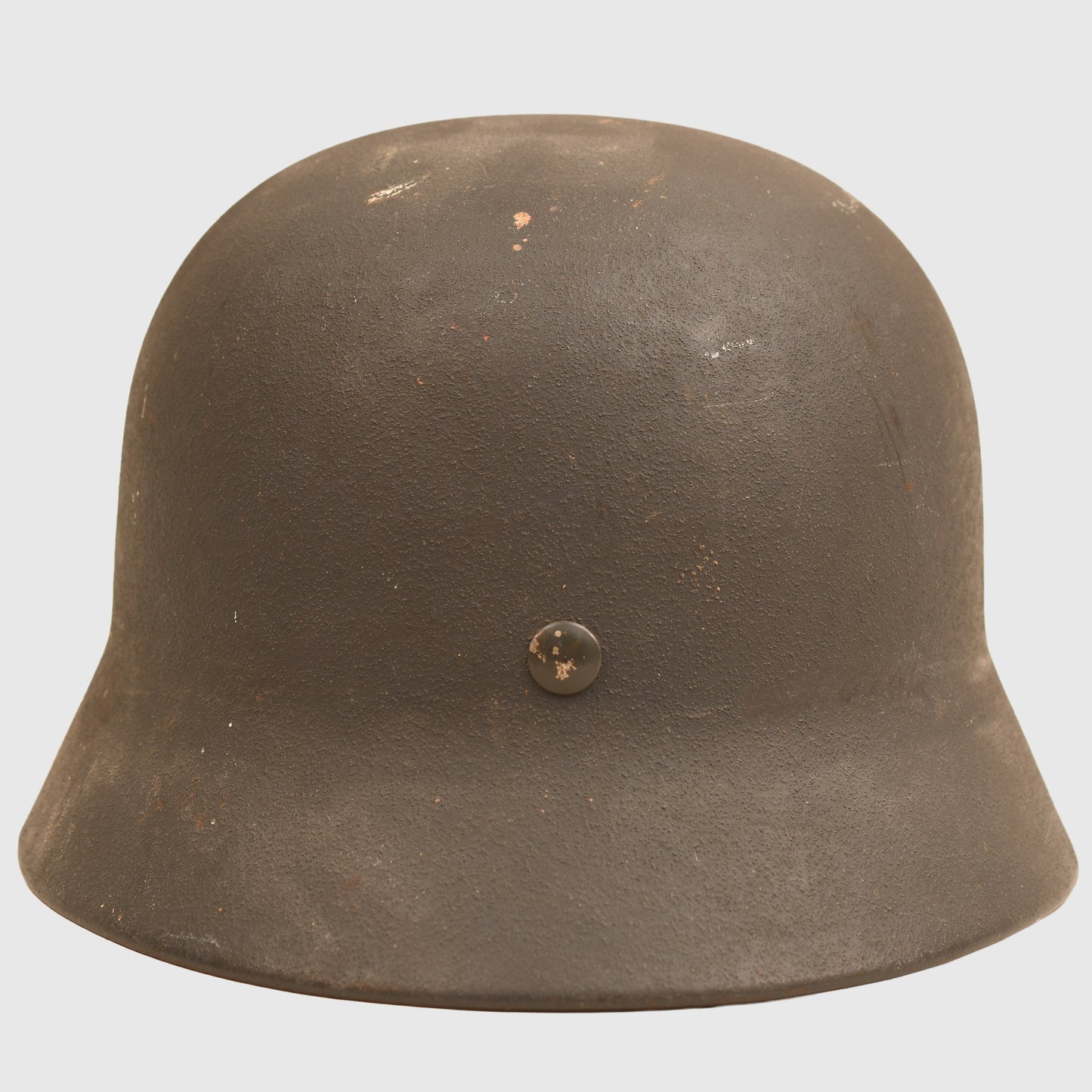 GERMAN WWII LUFTWAFFE M.35 DOUBLE DECAL RE-WORKED HELMET