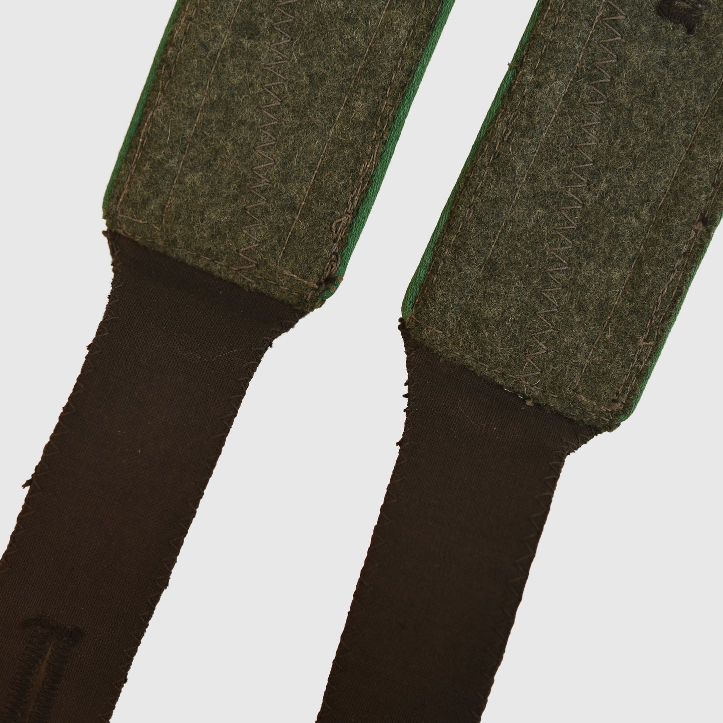 German WWII Waffen SS Unterscharführer Mountain Troops Shoulder Boards