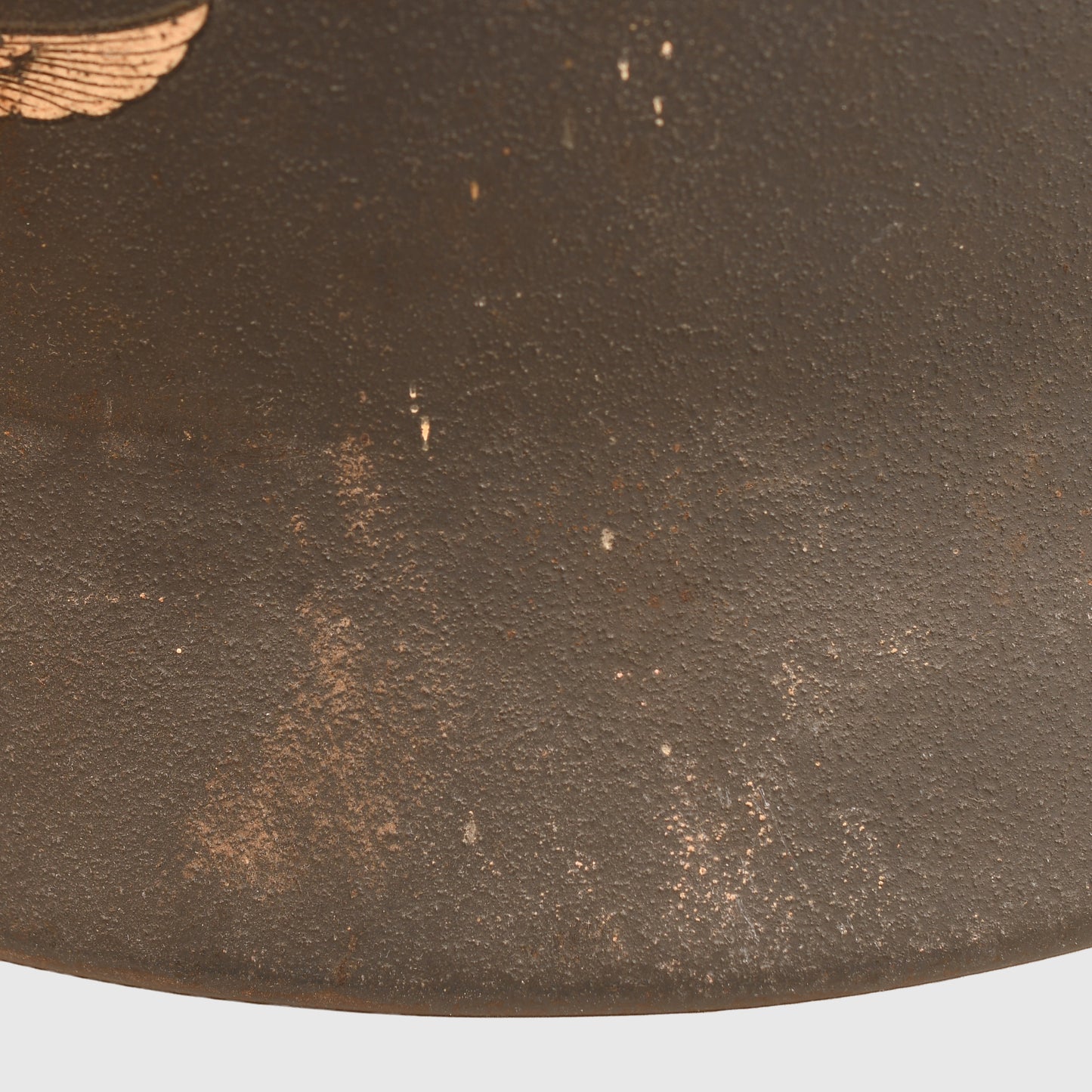 GERMAN WWII LUFTWAFFE M.35 DOUBLE DECAL RE-WORKED HELMET