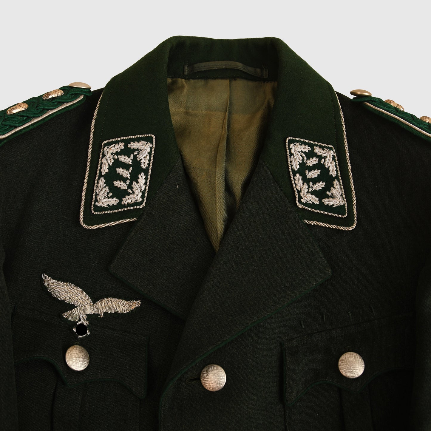 German WWII Luftwaffe Forestry Service Tunic and Cap