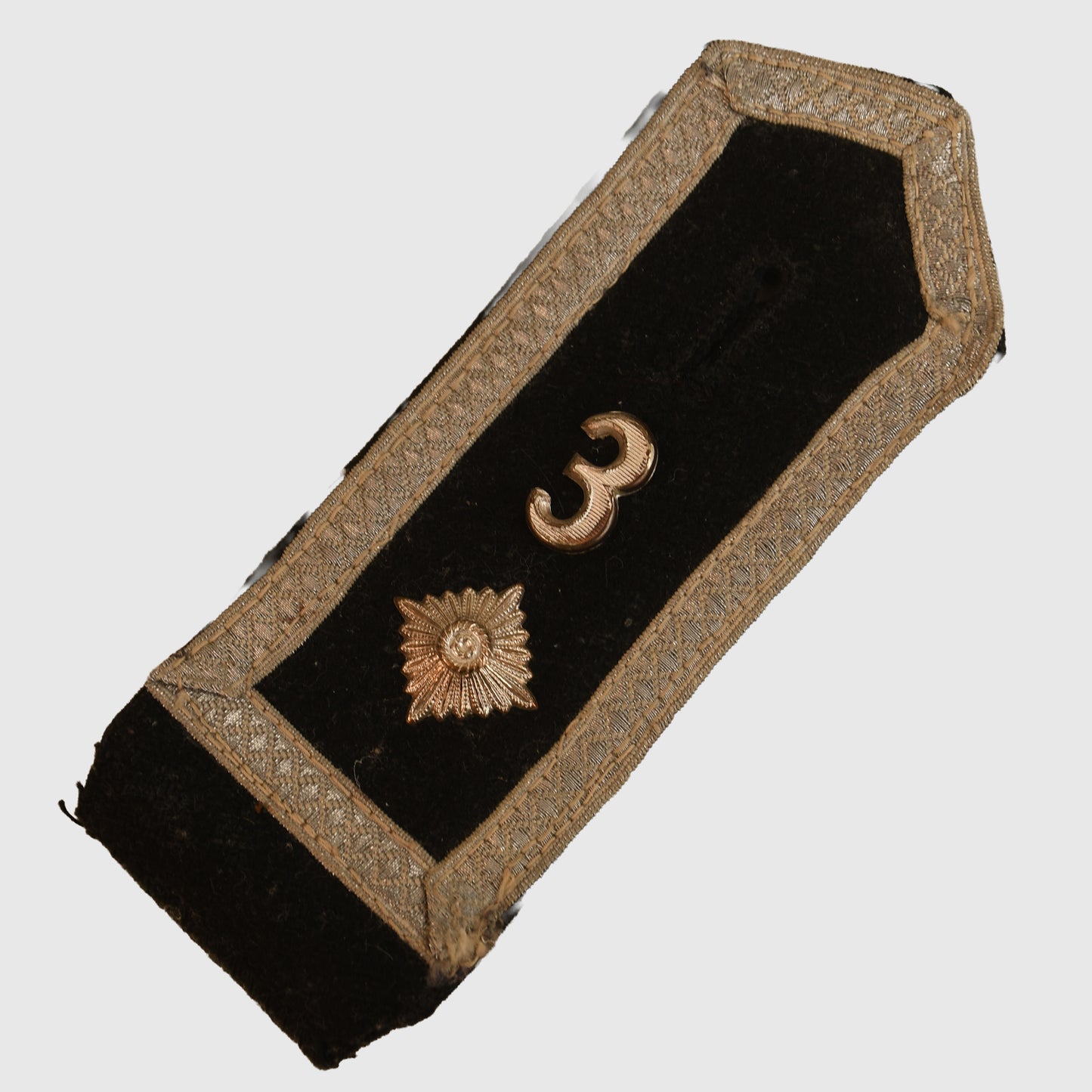 German WWII 3rd Standarte Oberscharfuhrer Shoulder Board