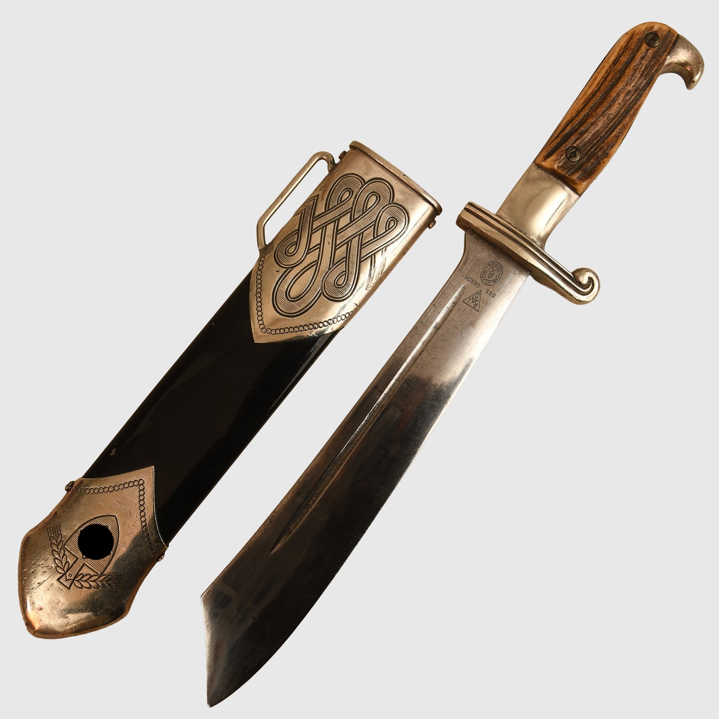 German WWII RAD Hewer Display Piece