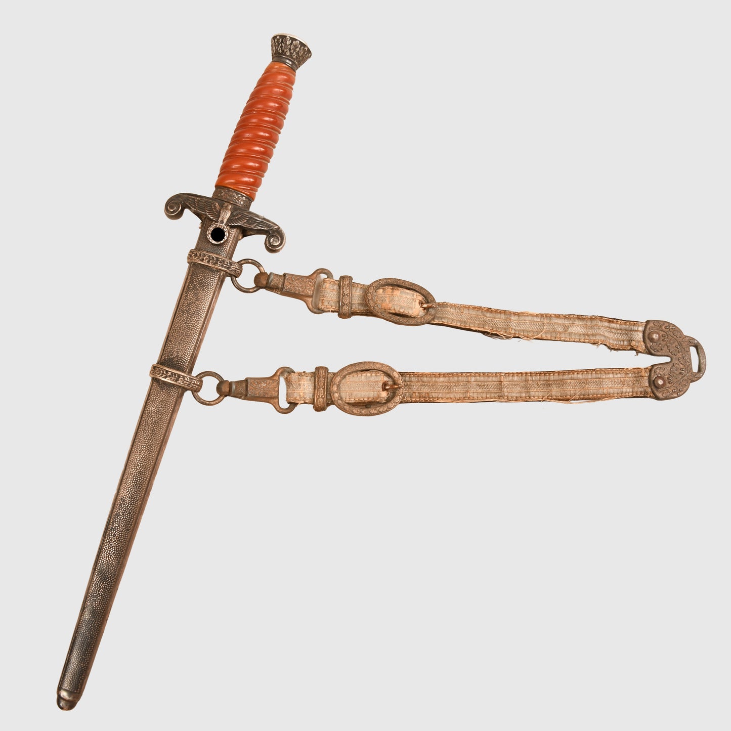 GERMAN WWII ARMY OFFICERS DISPLAY PIECE