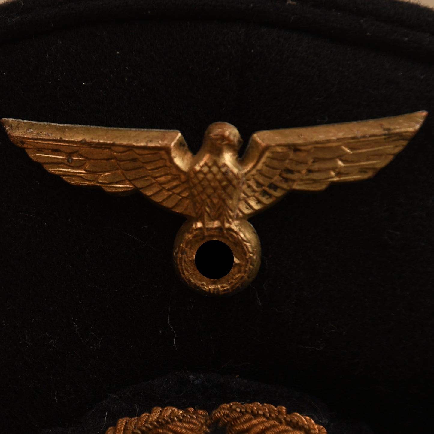 German WWII Kriegsmarine NCO Visor Cap