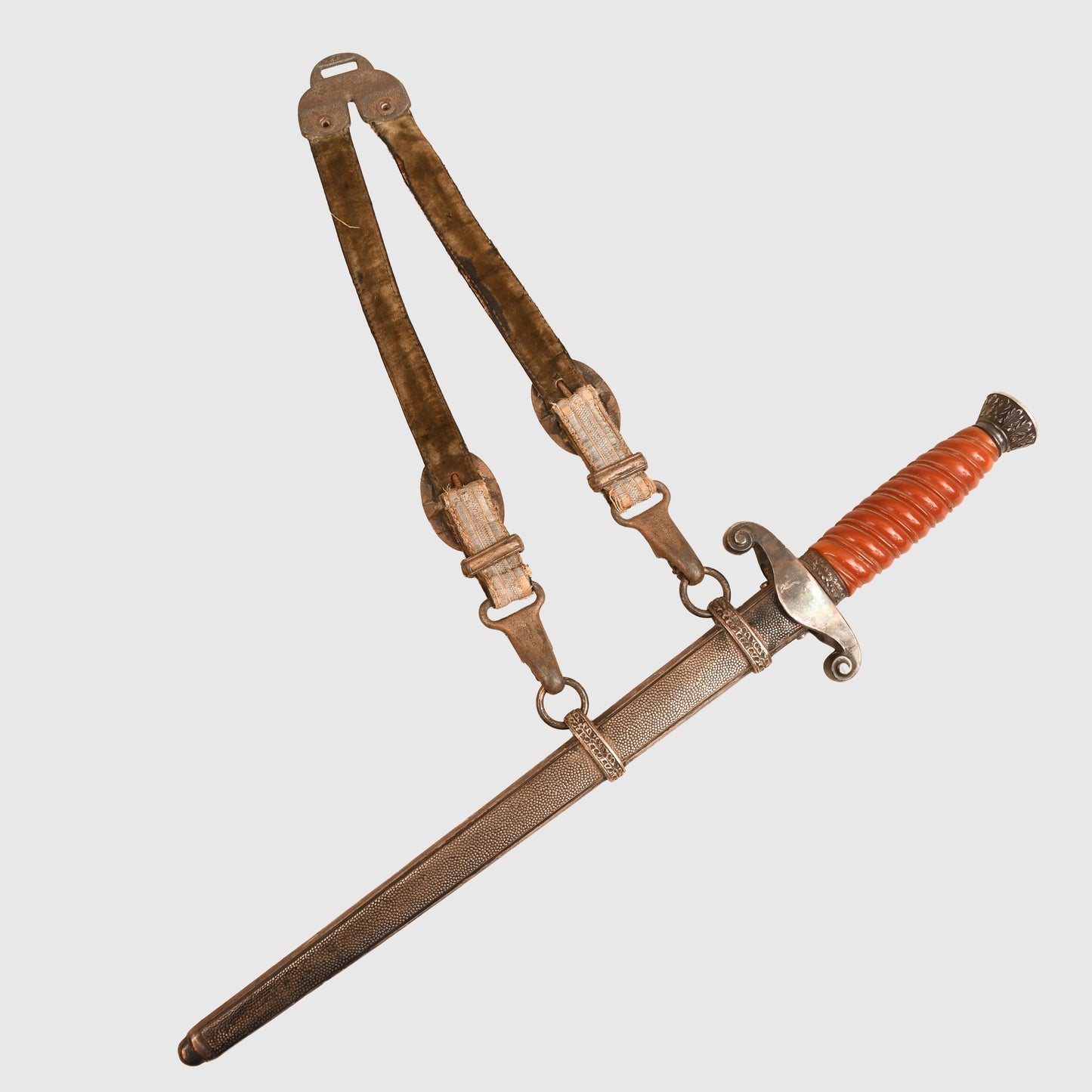GERMAN WWII ARMY OFFICERS DISPLAY PIECE