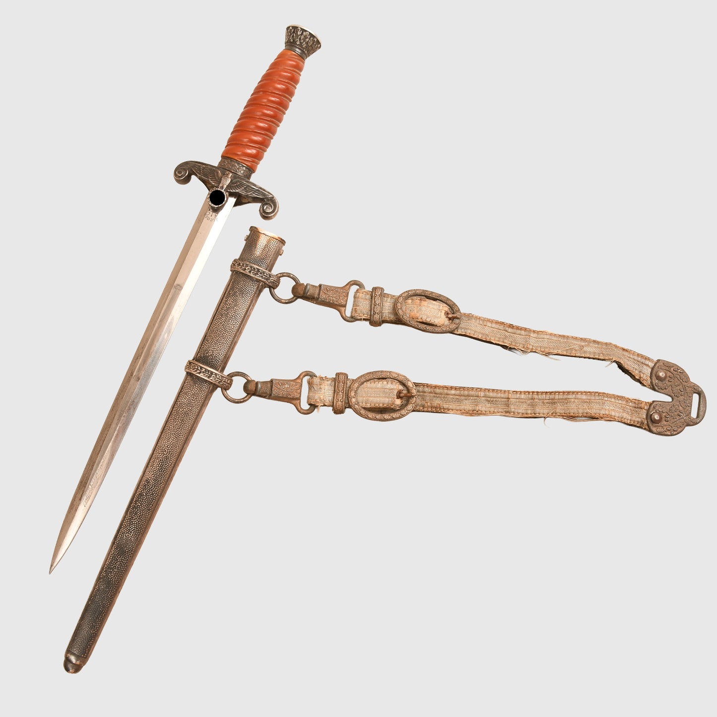 GERMAN WWII ARMY OFFICERS DISPLAY PIECE