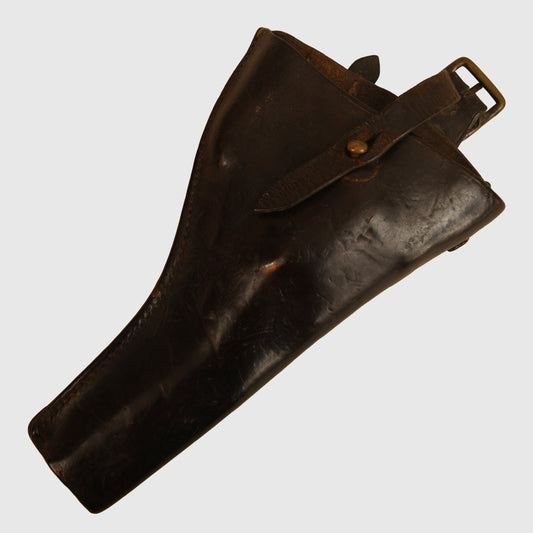 British WWI 1914 Pattern Leather Holster with 1915 Dated Cleaning Rod