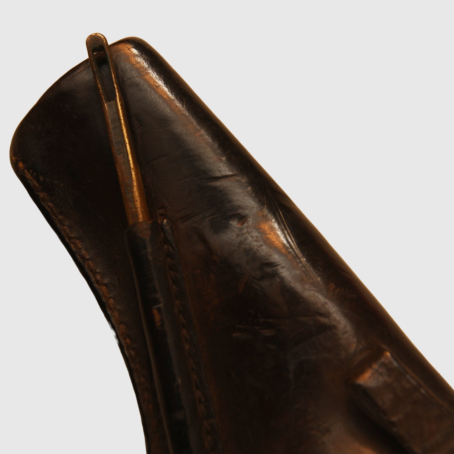 British WWI 1914 Pattern Leather Holster with 1915 Dated Cleaning Rod